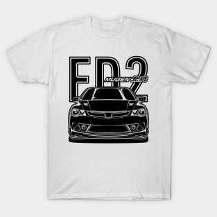 FD2 Mugen (Black Print) T-Shirt